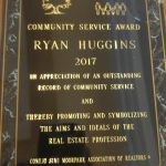 Ryan Huggins - Community Service Award