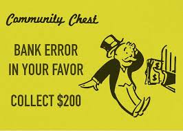 bank error card