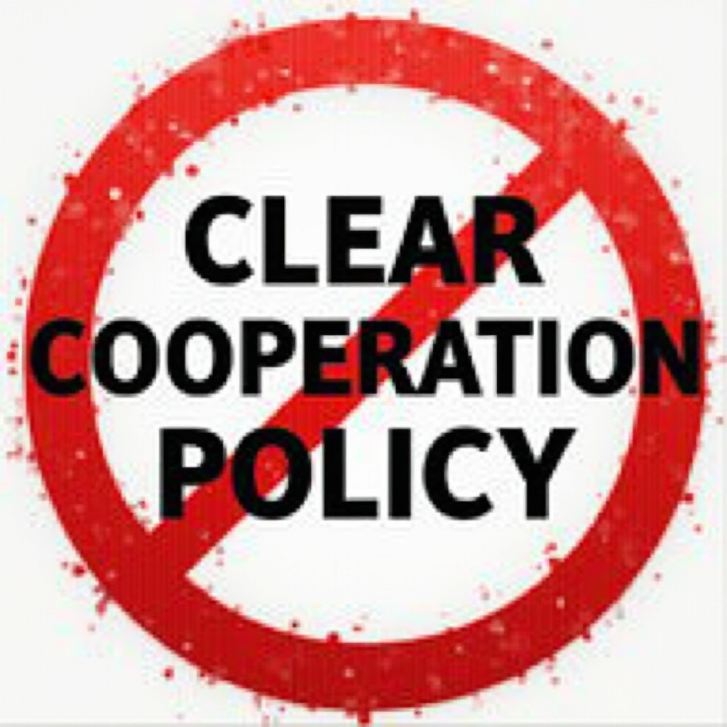 No Clear Cooperation Policy